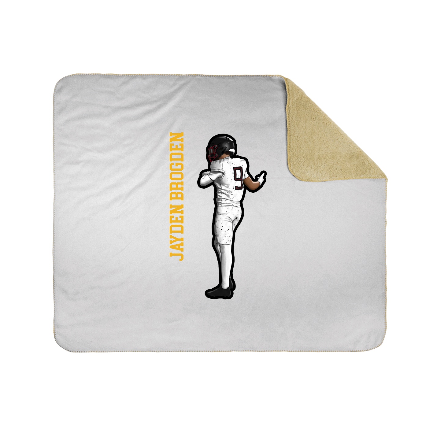 50x60 Sherpa Lined Throw Blanket