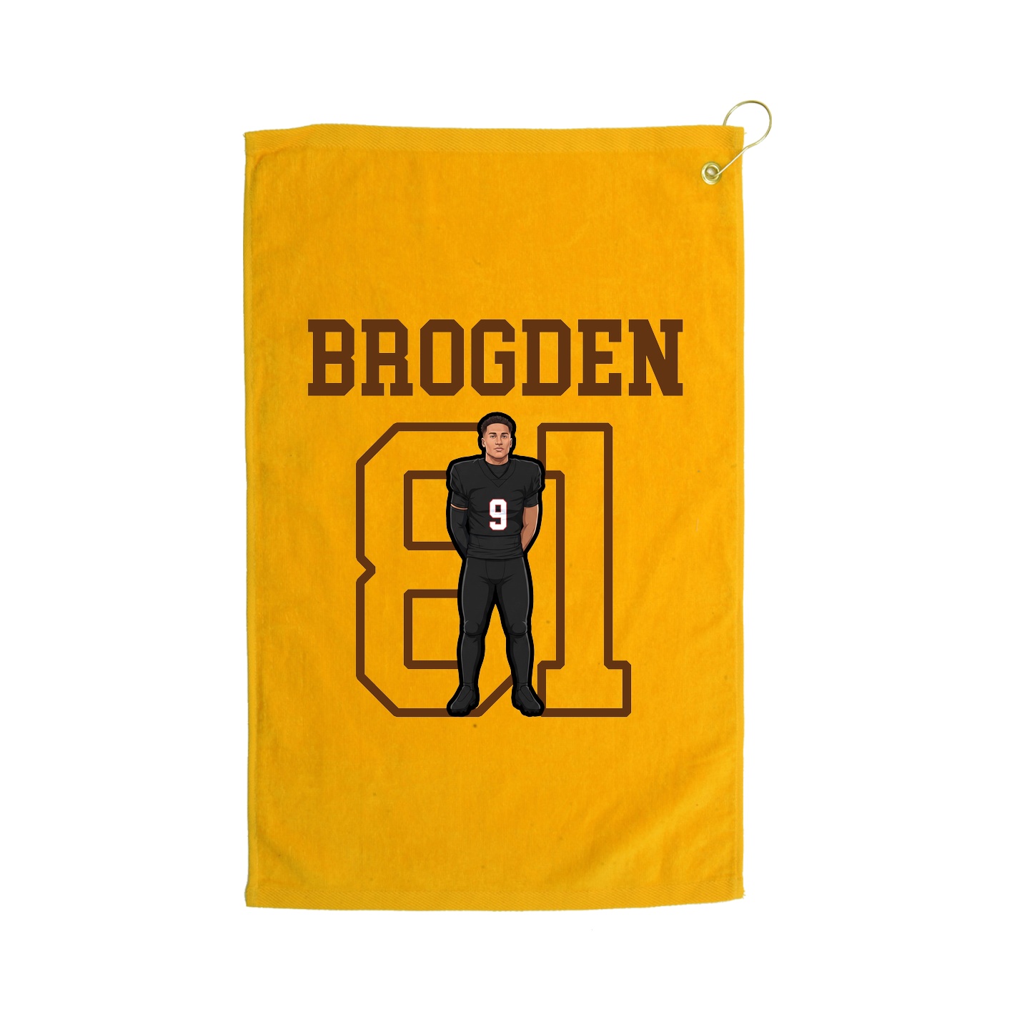 Golf Towel — Shirsey in Gold