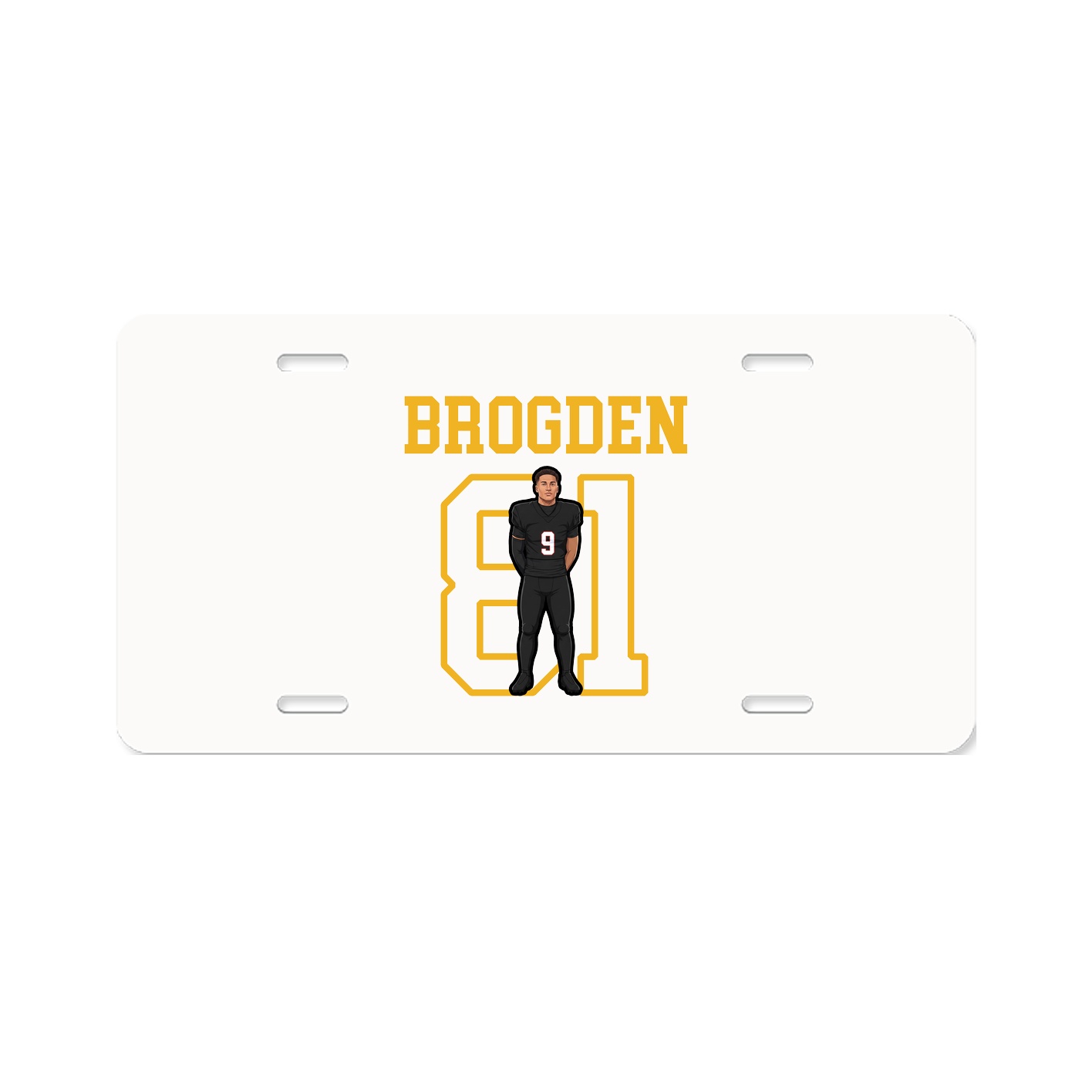 License Plate — Shirsey in Classic