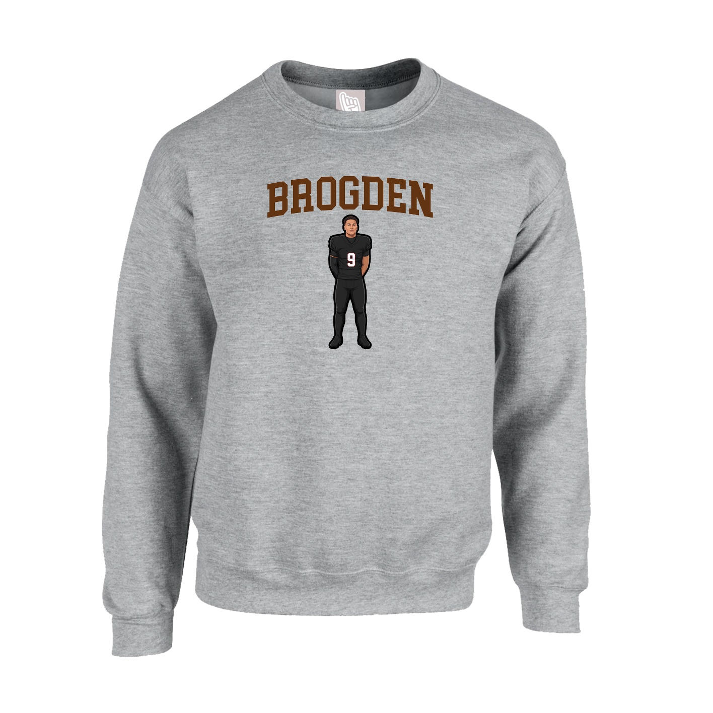 Fleece Crew — Shirsey in Grey