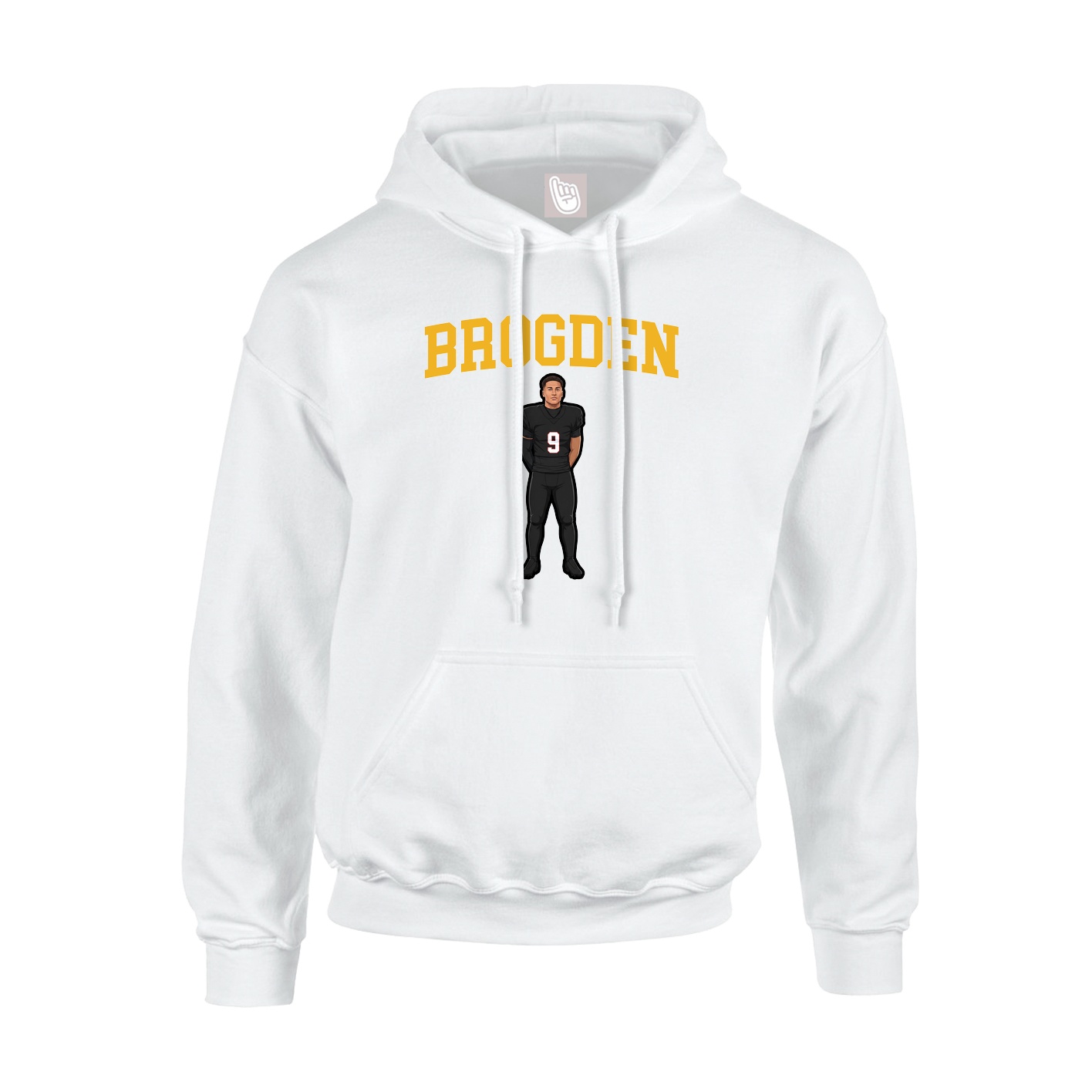 Youth Hoodie — Shirsey in White