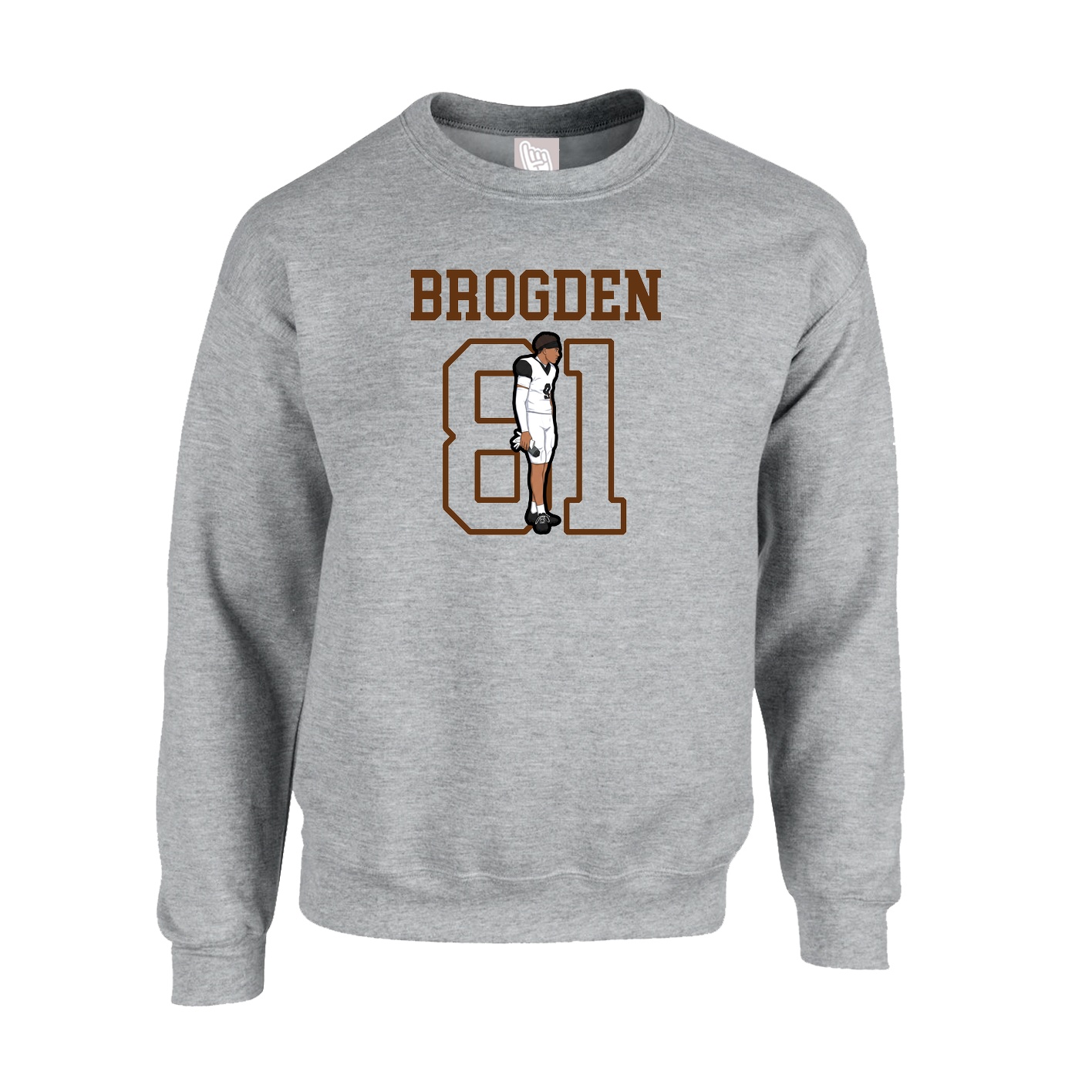 Fleece Crew — Shirsey in Grey