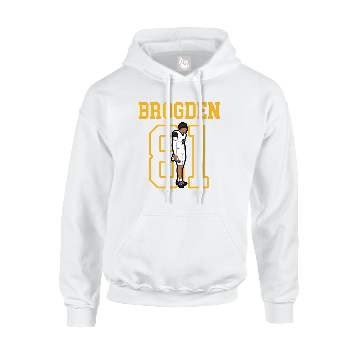 Youth Hoodie — Shirsey in White
