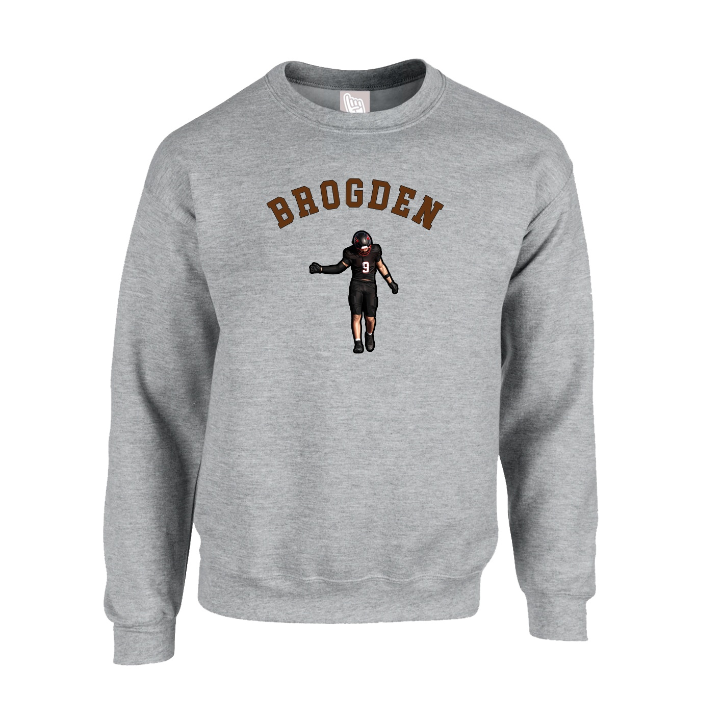 Fleece Crew — Shirsey Arch in Grey