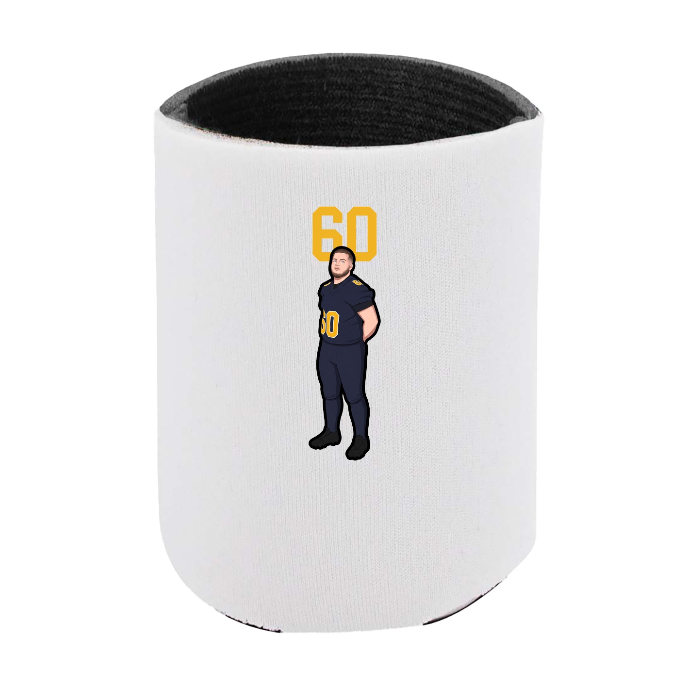 Can Holder — Number Top in White