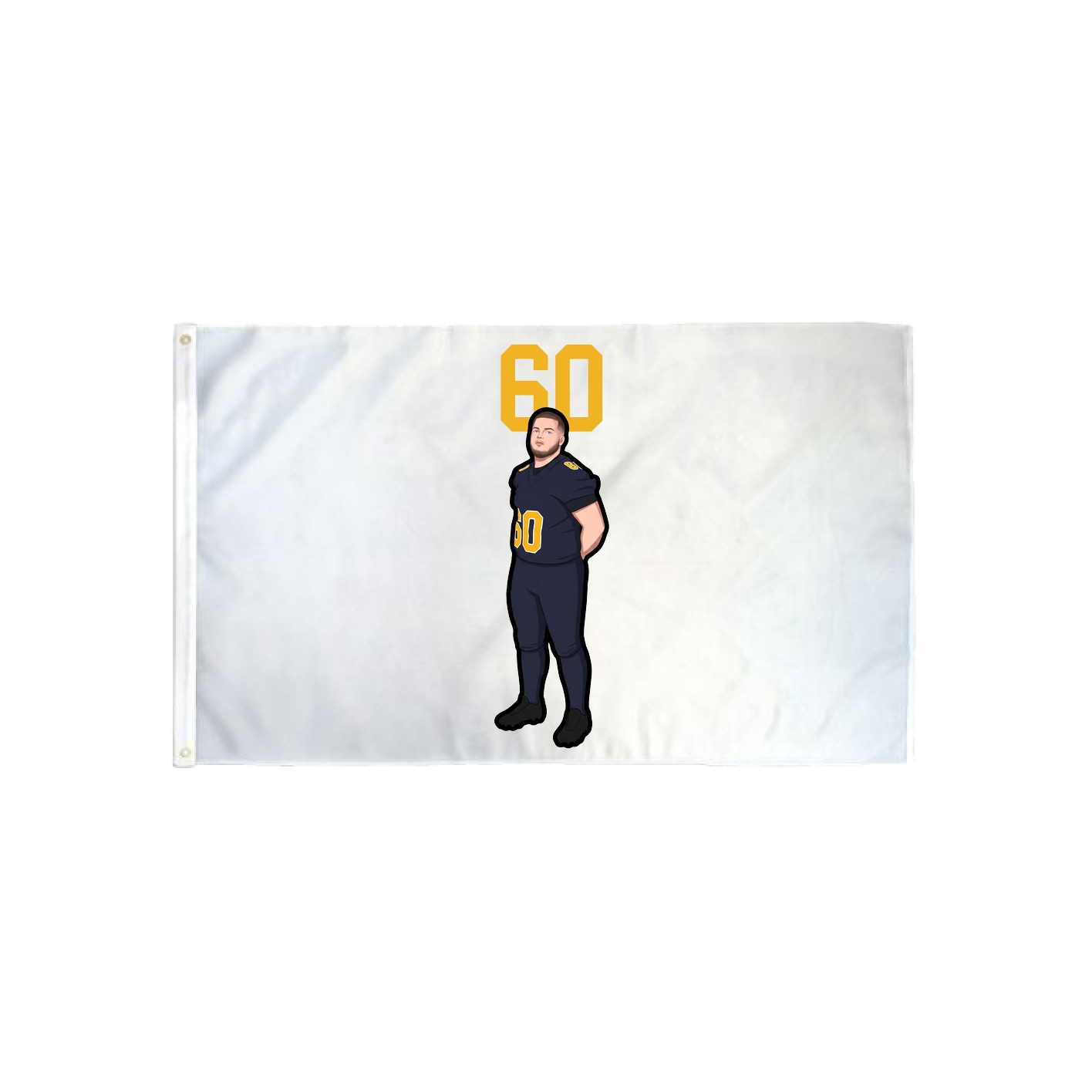 3x5 Flag — Number Top in Classic