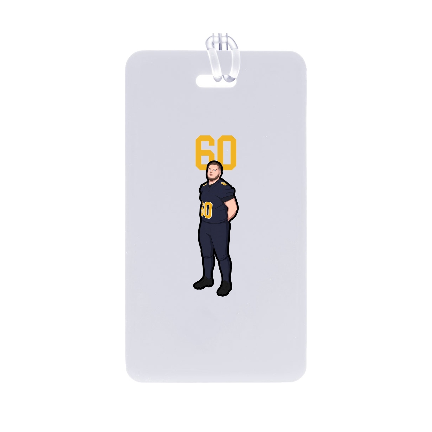 Bag Tag — Number Top in Classic