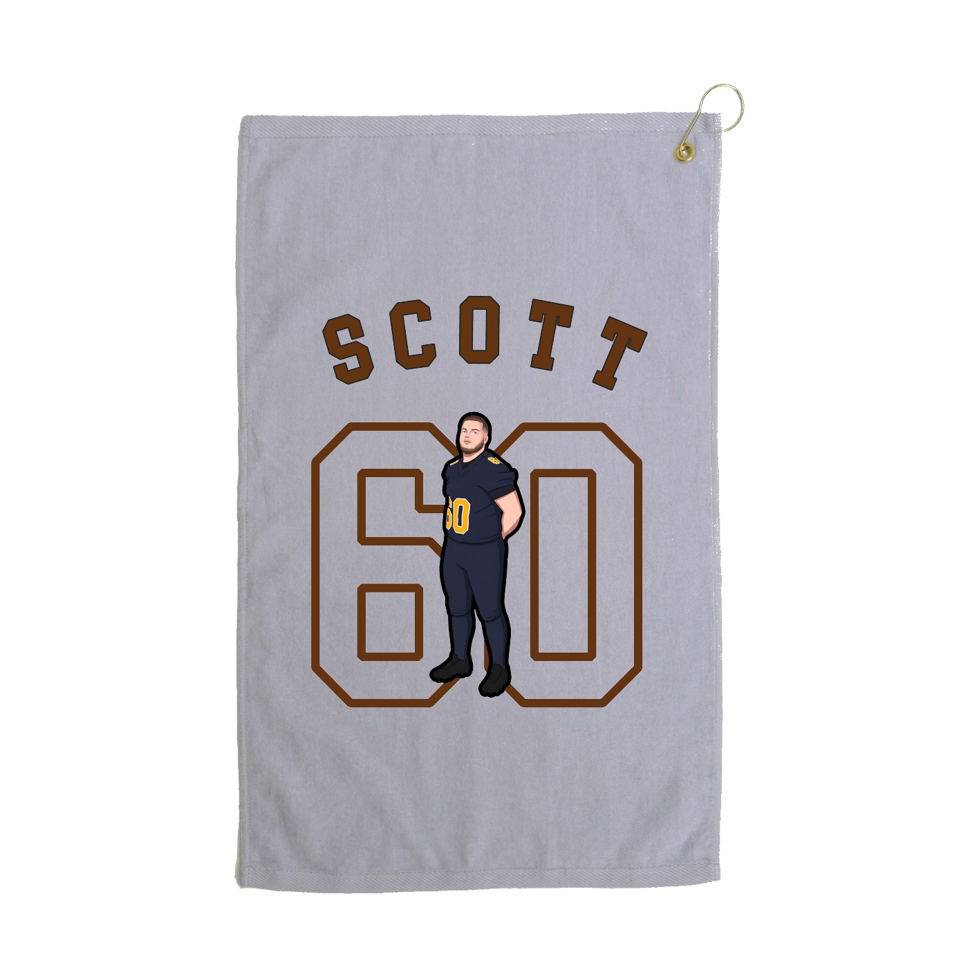 Golf Towel — Shirsey Arch in Grey
