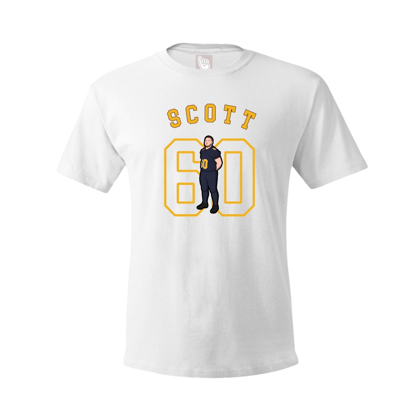 Youth Tee — Shirsey Arch in White