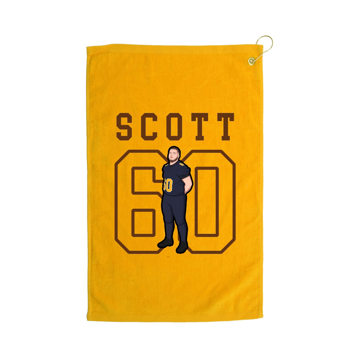 Golf Towel — Shirsey in Gold