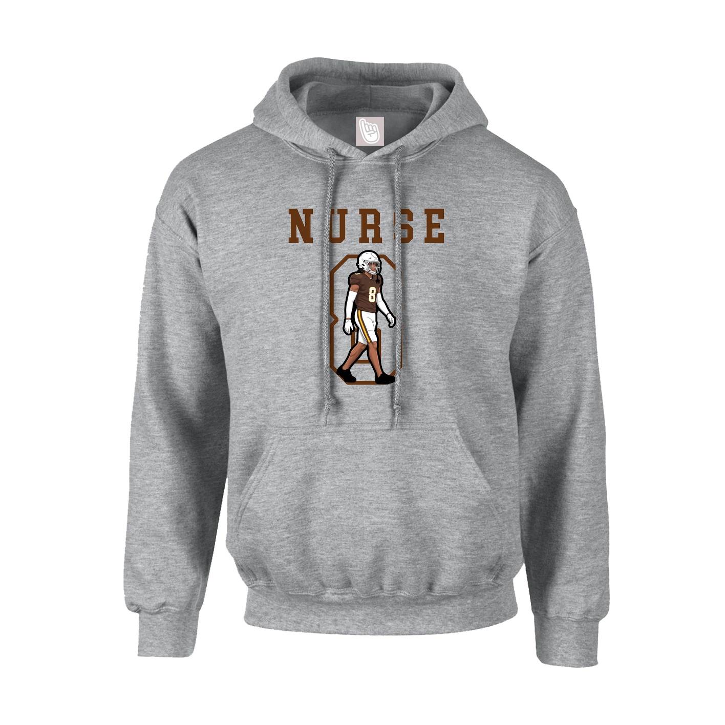 Hoodie — Shirsey in Grey