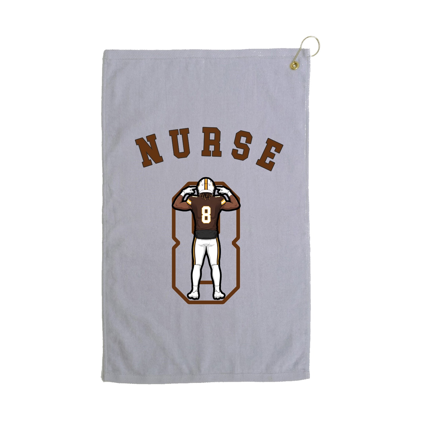 Golf Towel — Shirsey Arch in Grey