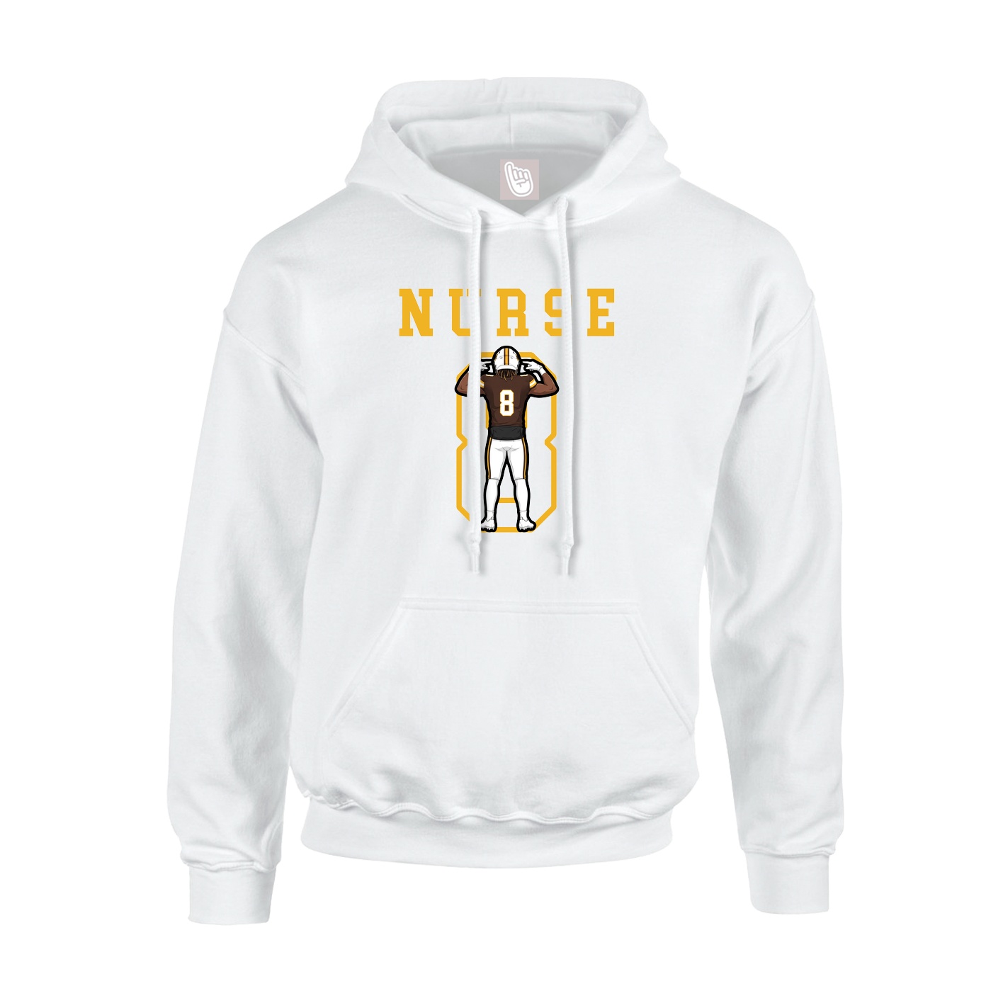 Youth Hoodie — Shirsey in White