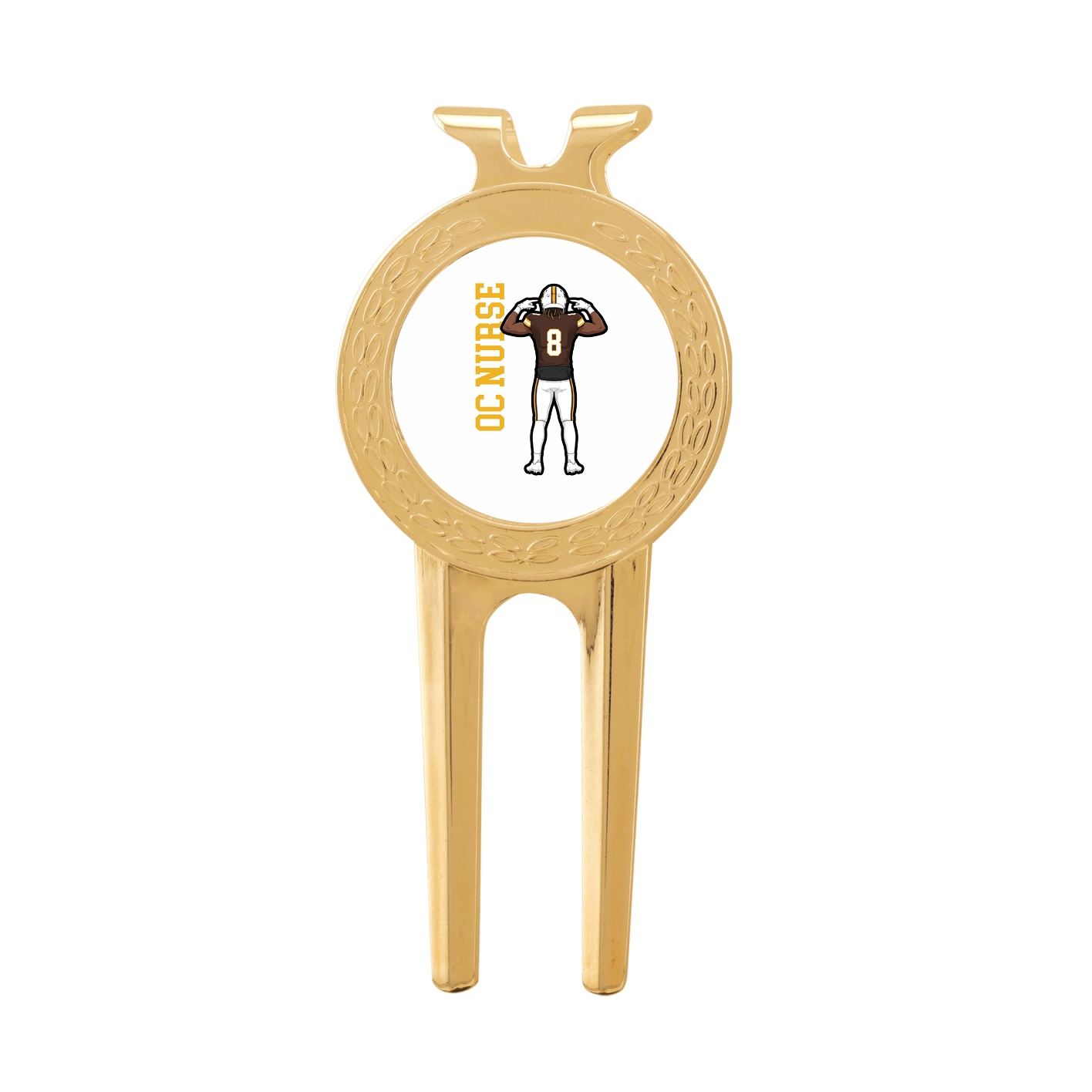 Divot Tool with Ball Marker — Name Vertical in Classic