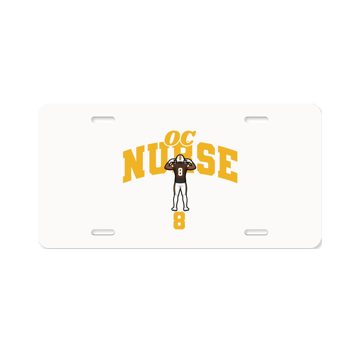 License Plate — Signature Arch in Classic