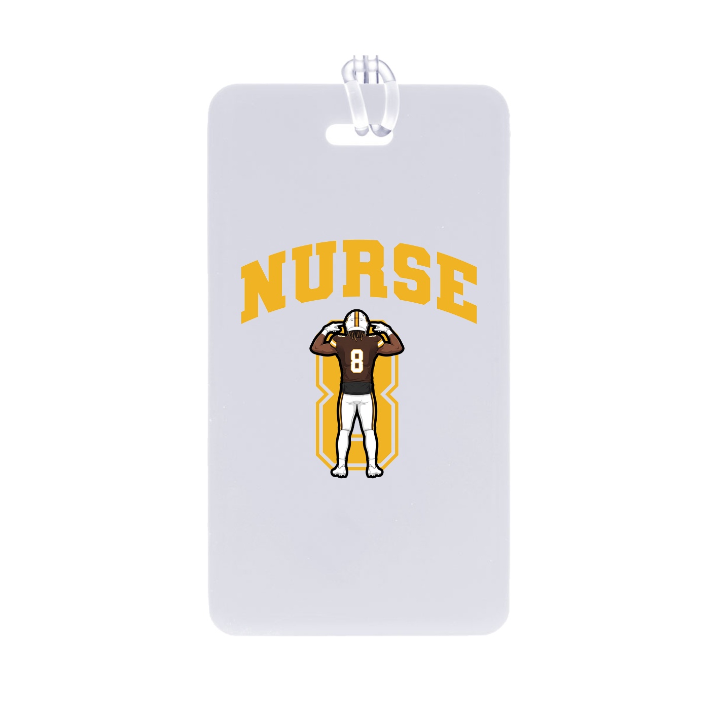 Bag Tag — Number in Classic