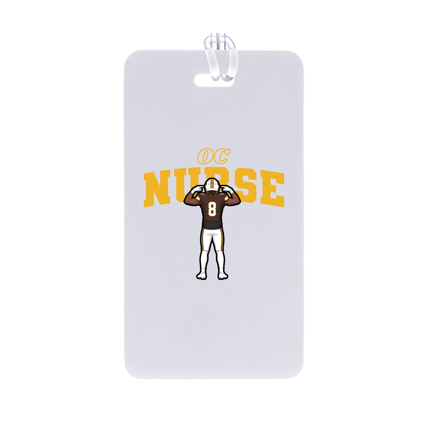 Bag Tag — Name Arch in Classic