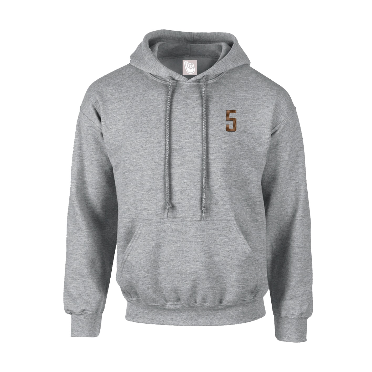Youth Hoodie — Front Shirsy in Grey