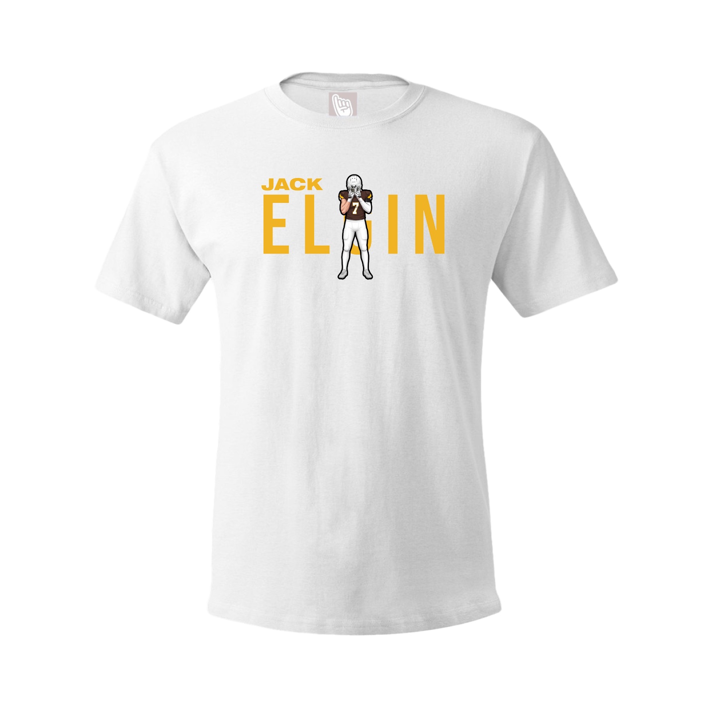 Youth Tee — Player Name in White