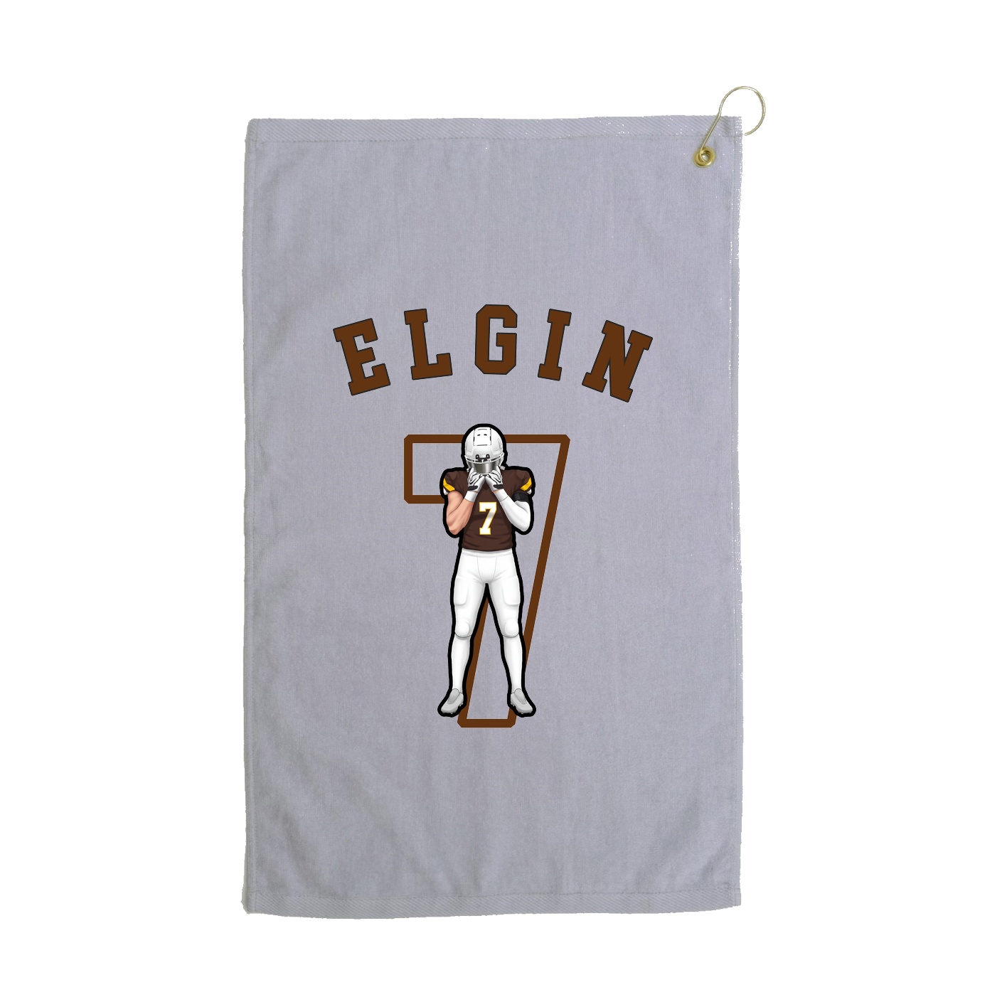 Golf Towel — Shirsey Arch in Grey