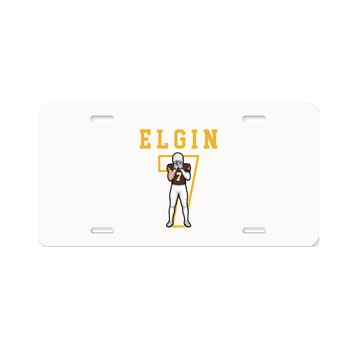 License Plate — Shirsey in Classic