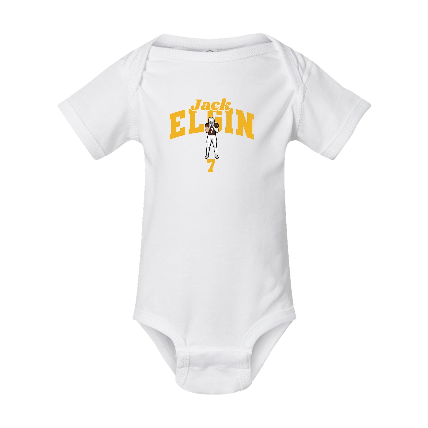 Baby Onesie — Signature Arch in White