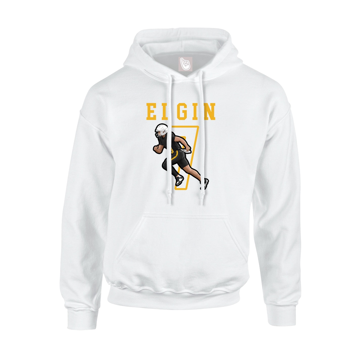 Hoodie — Shirsey in White