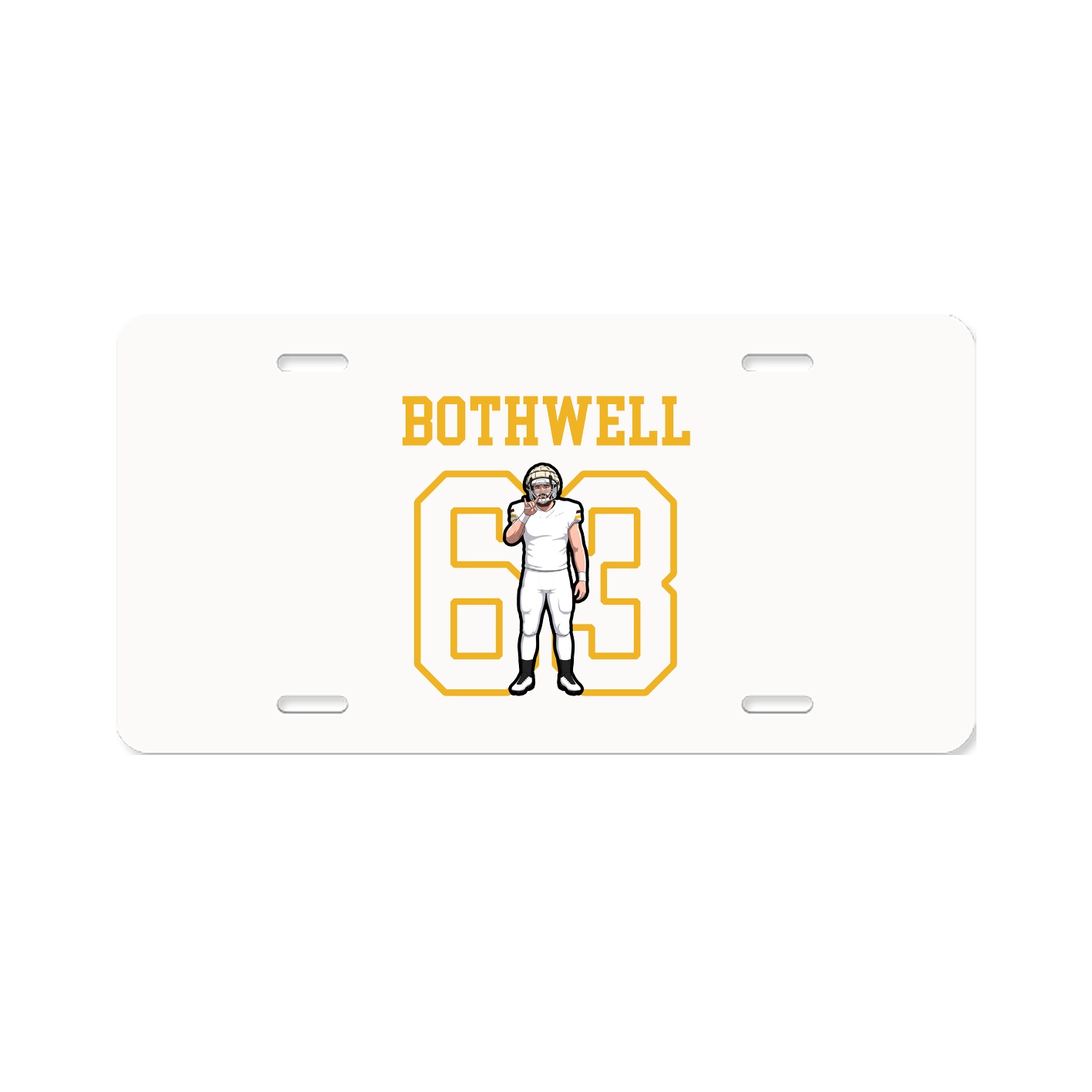 License Plate — Shirsey in Classic