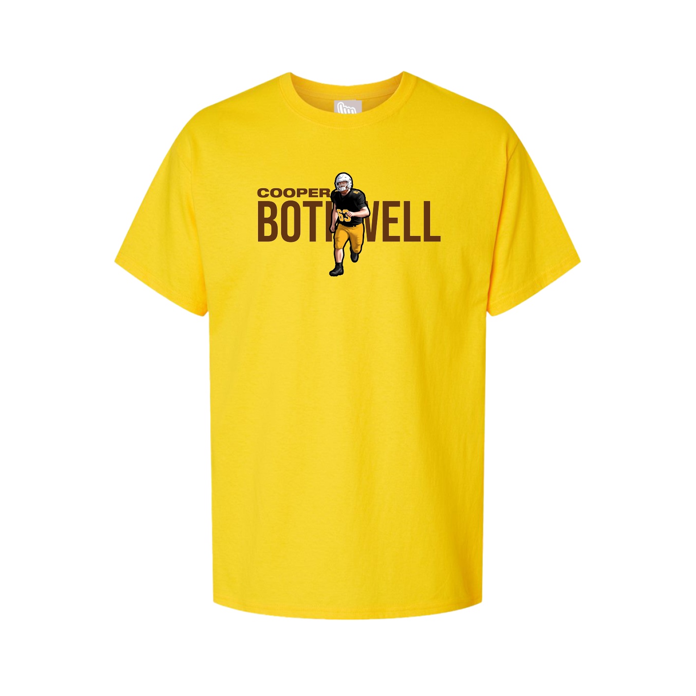 Youth Tee — Player Name in Gold