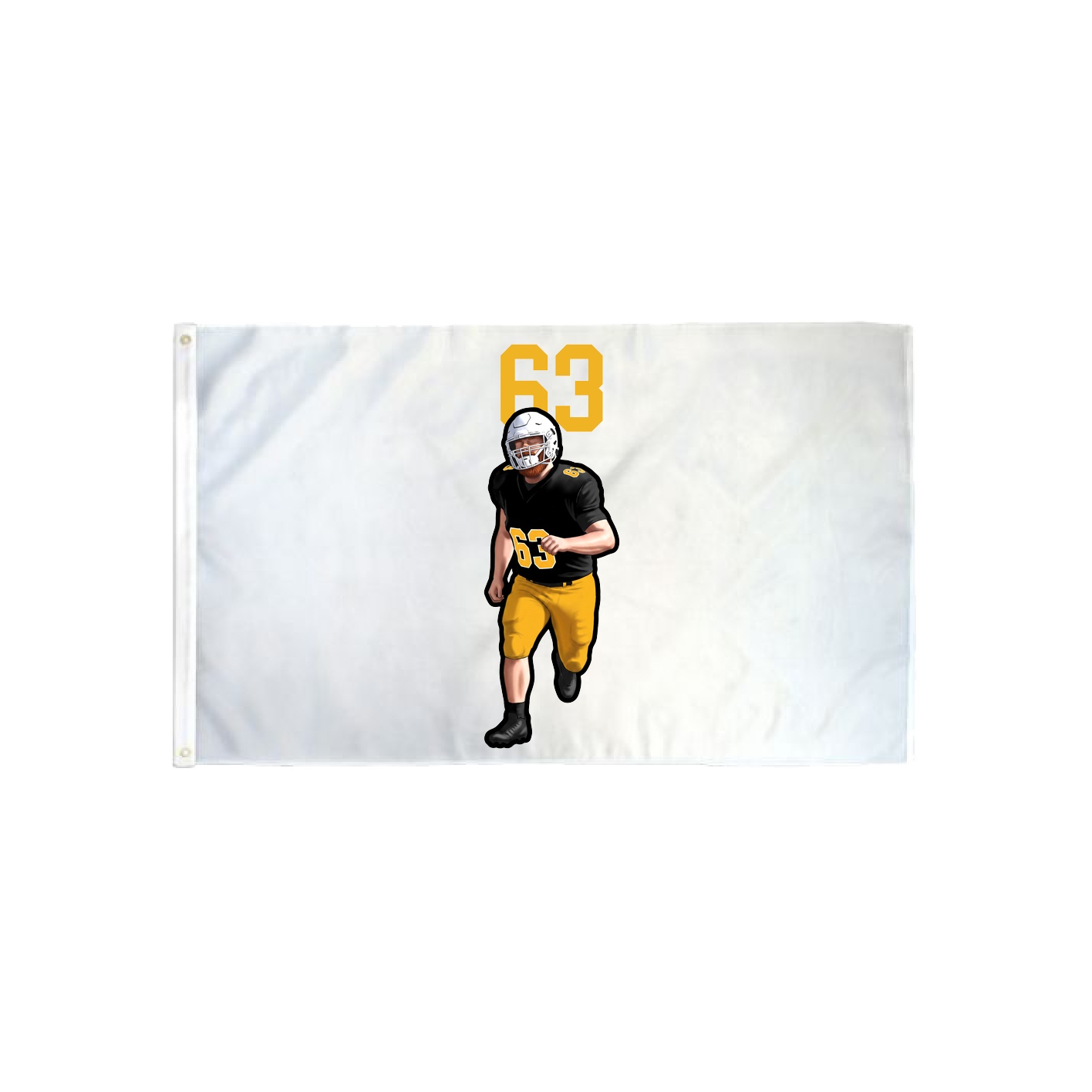 3x5 Flag — Number Top in Classic