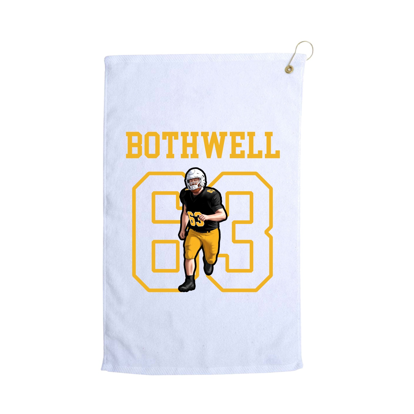 Golf Towel — Shirsey in White