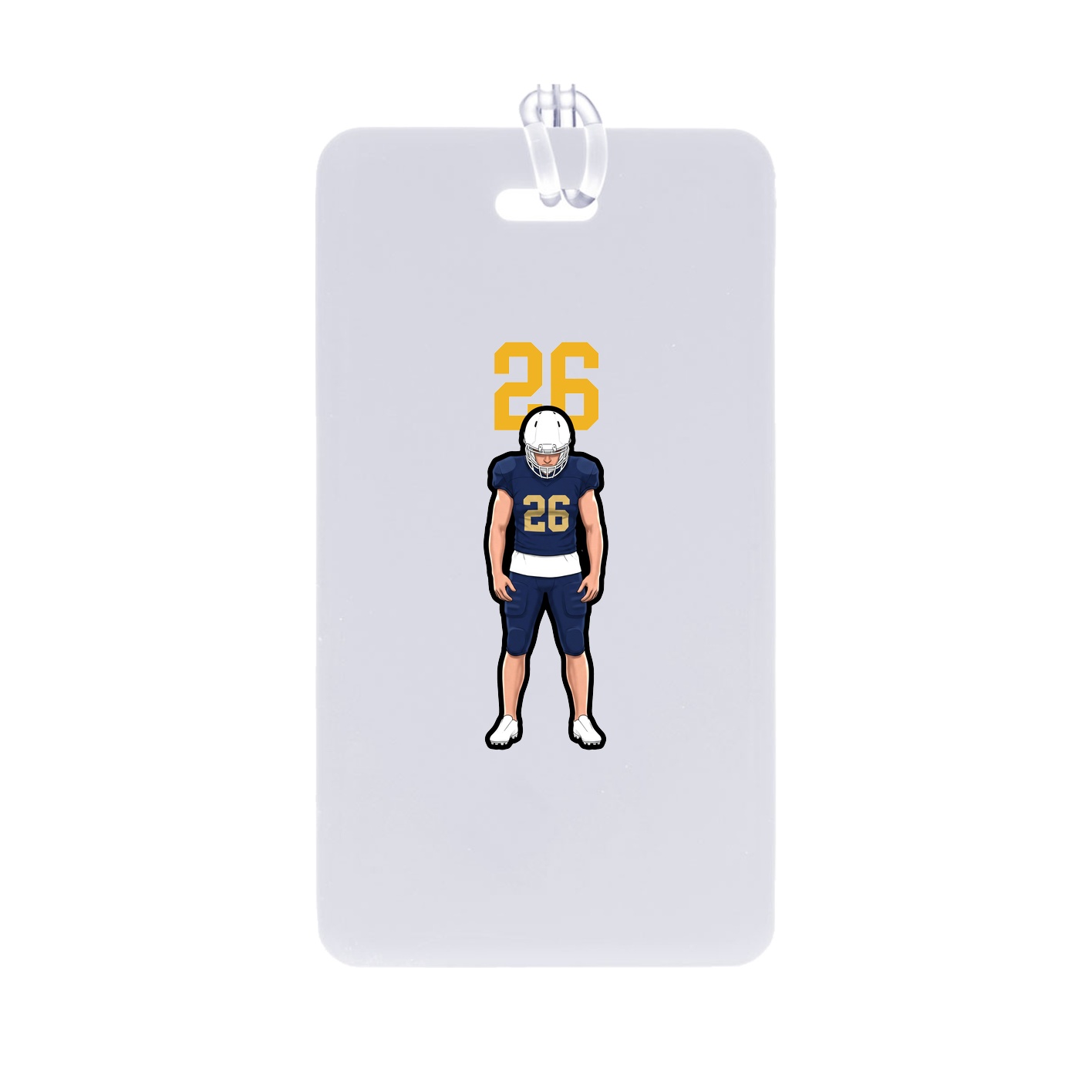 Bag Tag — Number Top in Classic