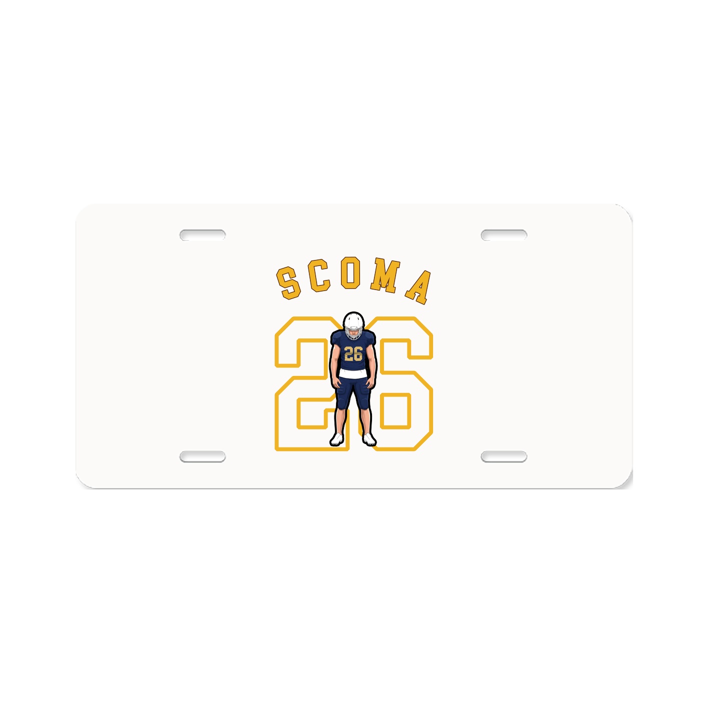 License Plate — Shirsey Arch in Classic
