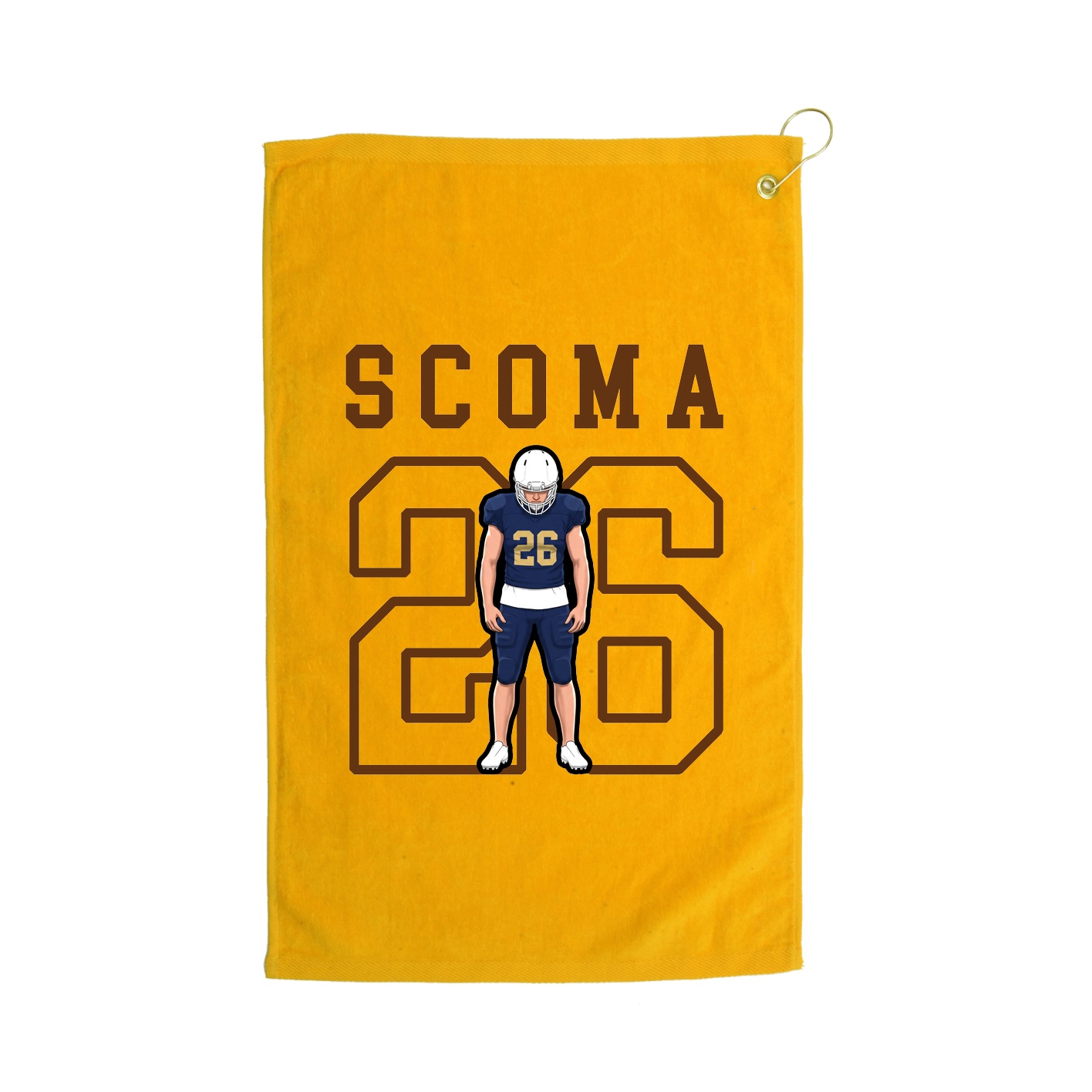 Golf Towel — Shirsey in Gold