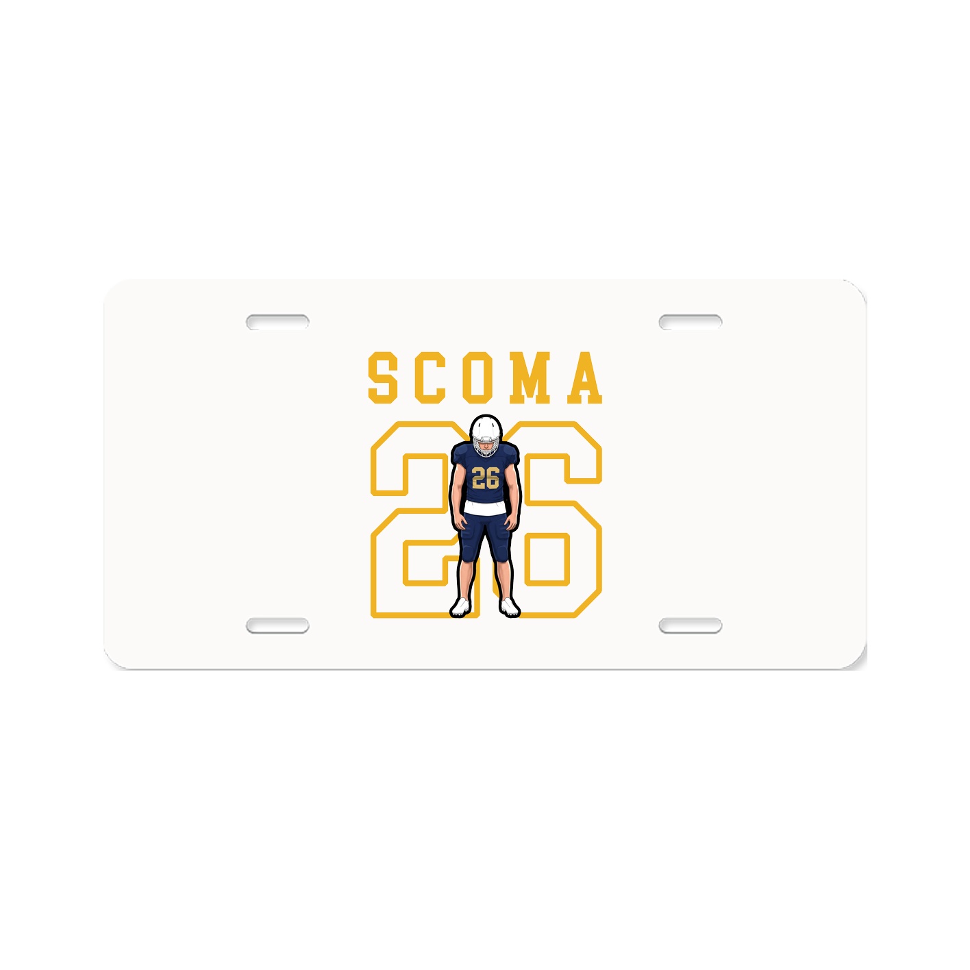 License Plate — Shirsey in Classic