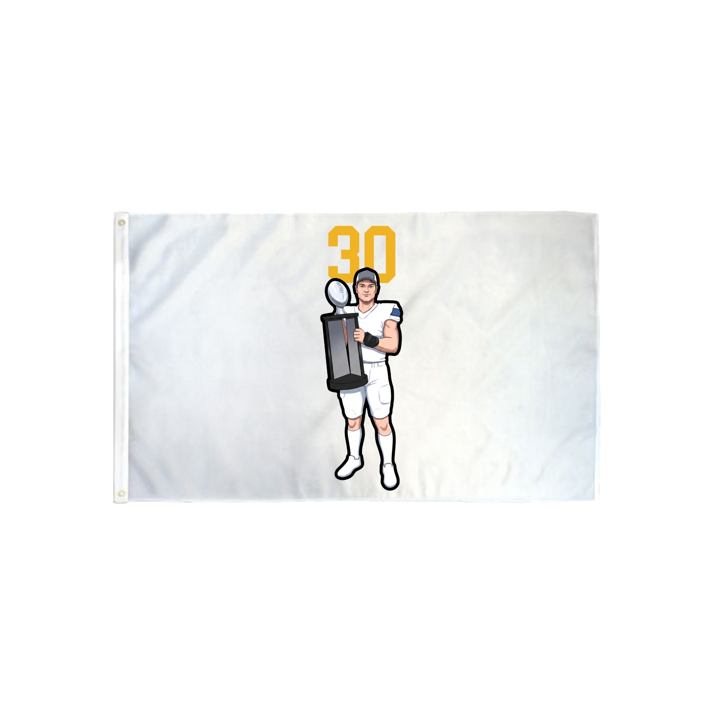 3x5 Flag — Number Top in Classic