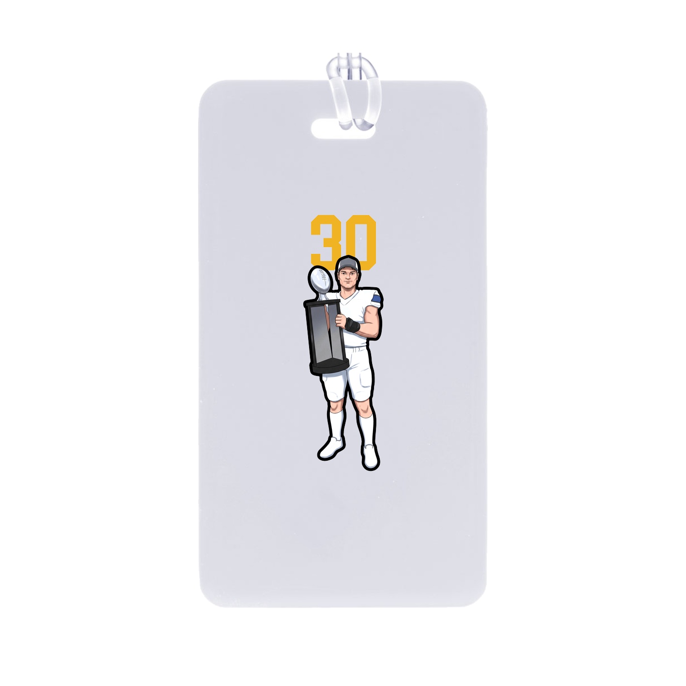 Bag Tag — Number Top in Classic