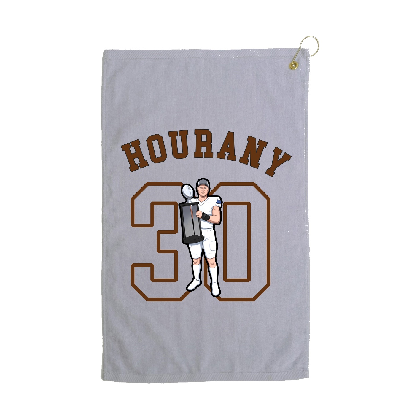 Golf Towel — Shirsey Arch in Grey