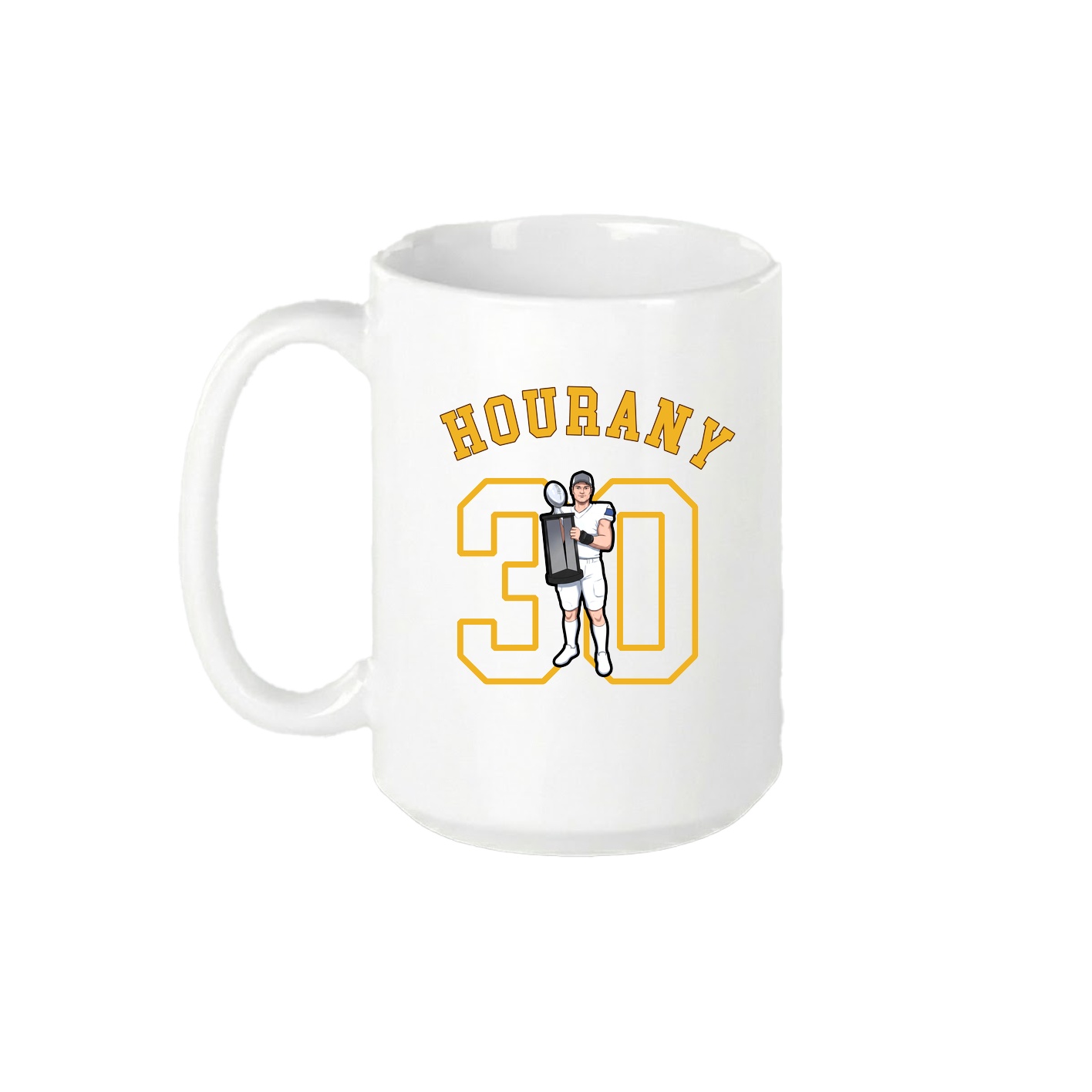 15oz Coffee Mug — Shirsey Arch in White
