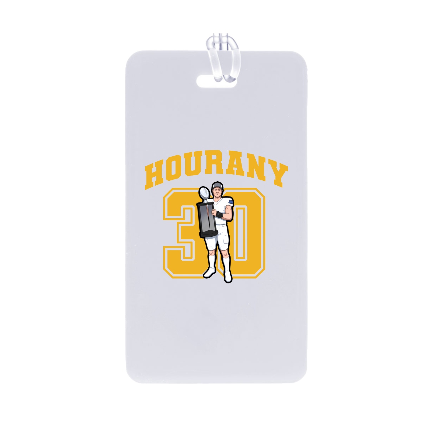 Bag Tag — Number in Classic