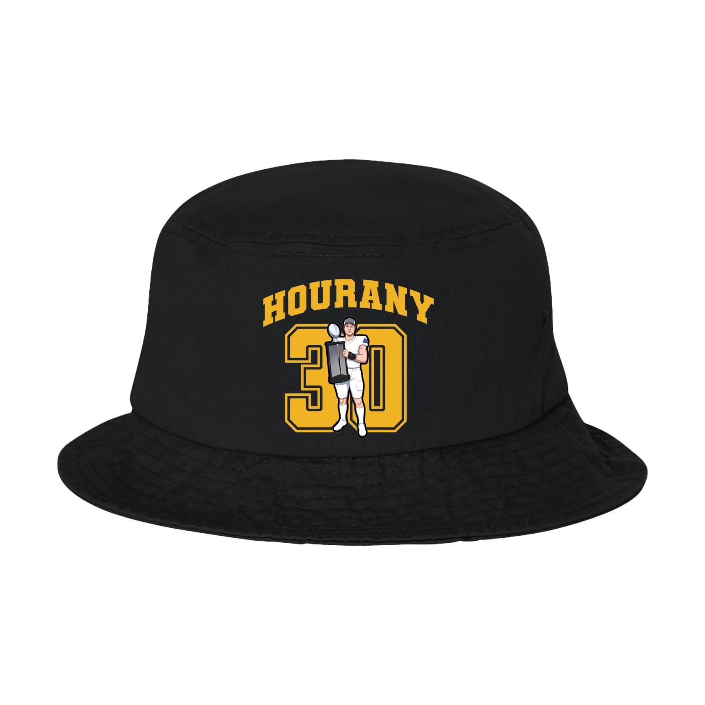 Bucket Cap — Number in Black