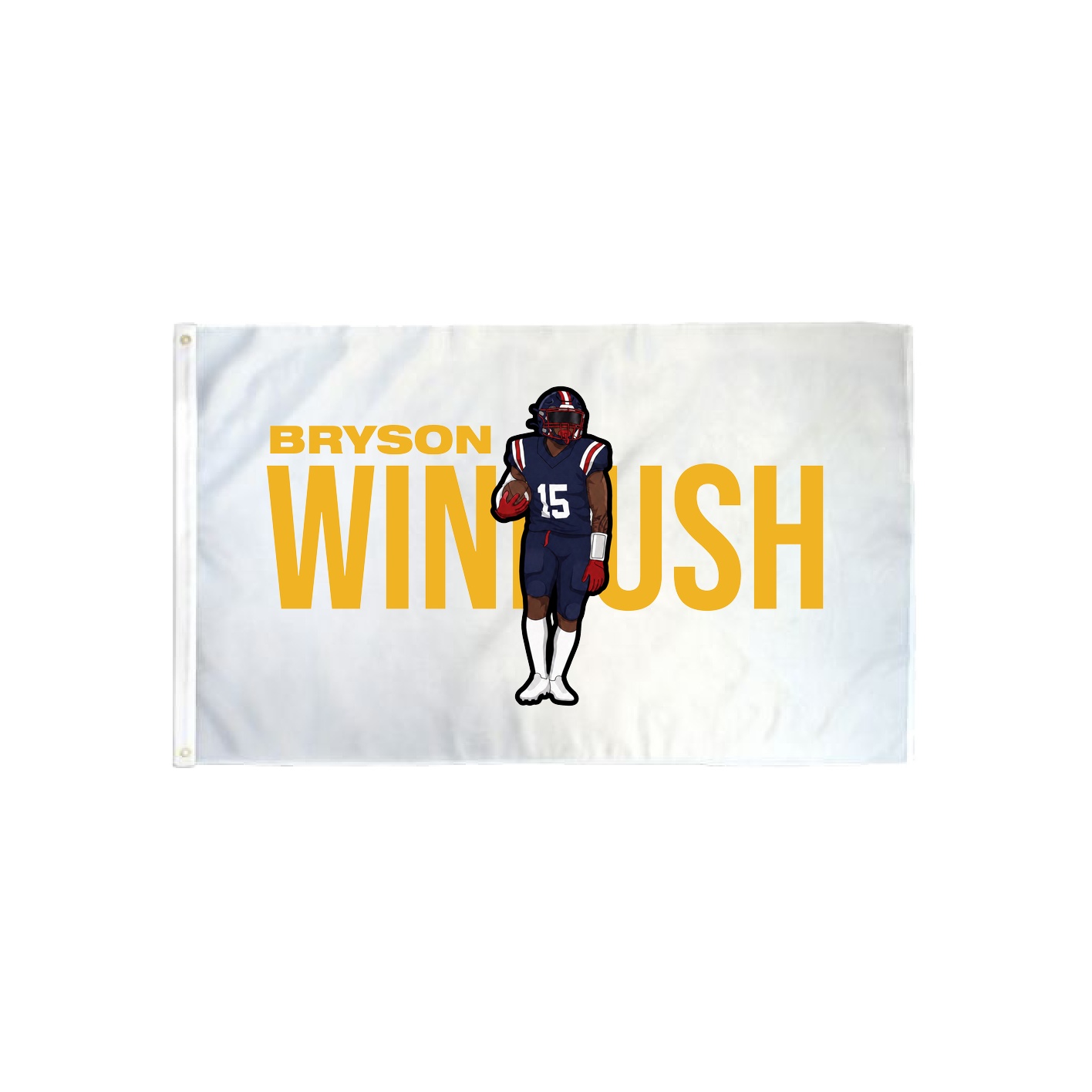 3x5 Flag — Player Name in Classic