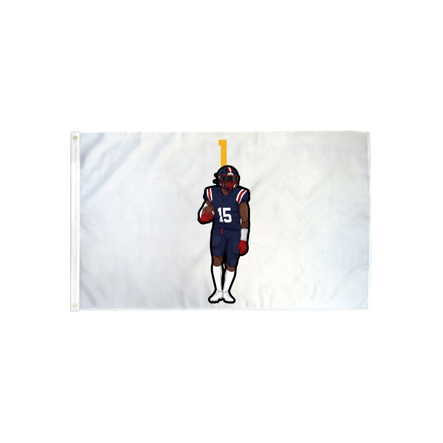 3x5 Flag — Number Top in Classic