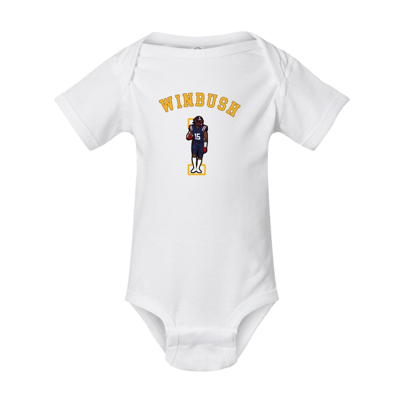 Baby Onesie — Shirsey Arch in White