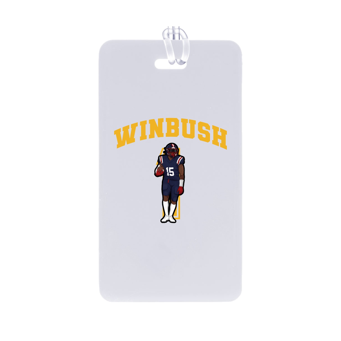 Bag Tag — Number in Classic