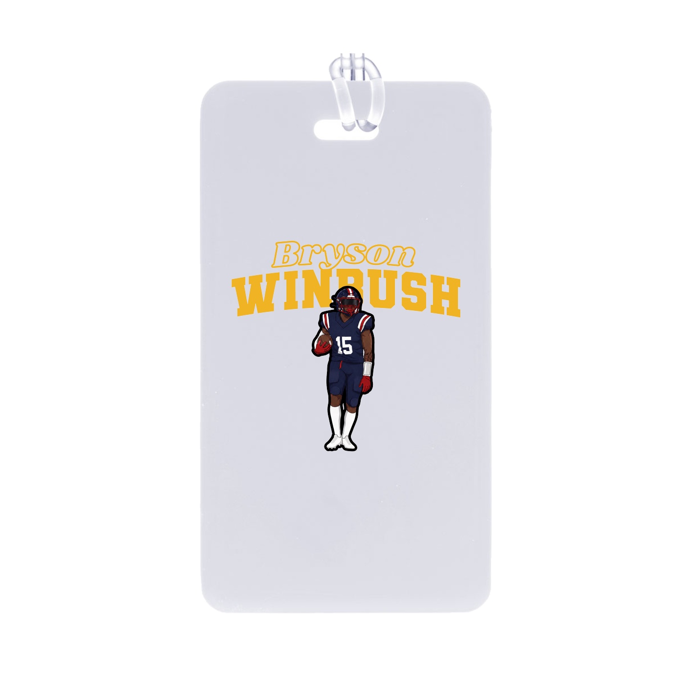 Bag Tag — Name Arch in Classic