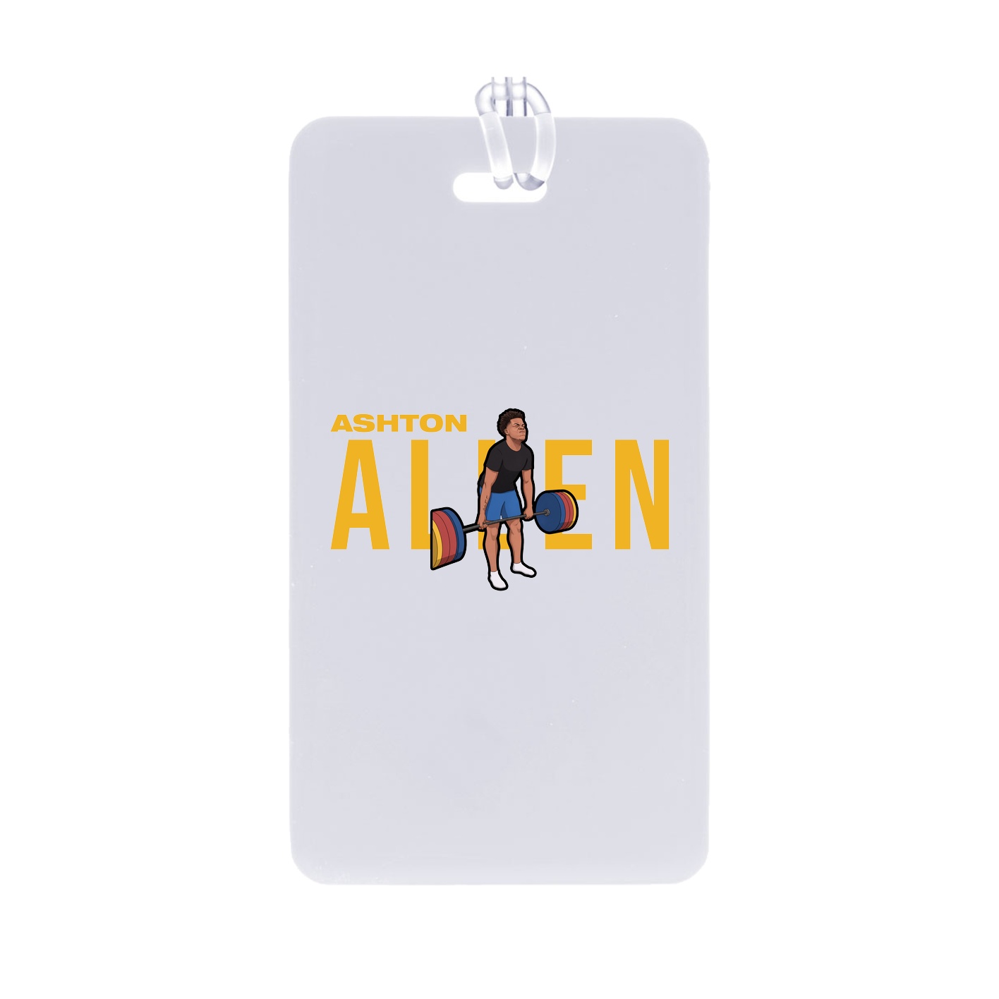 Bag Tag — Player Name in Classic