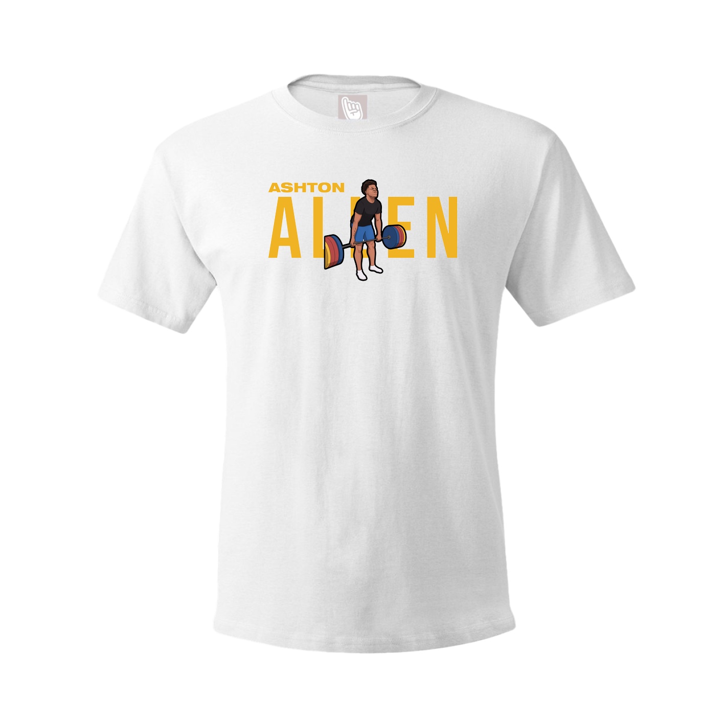 Youth Tee — Player Name in White