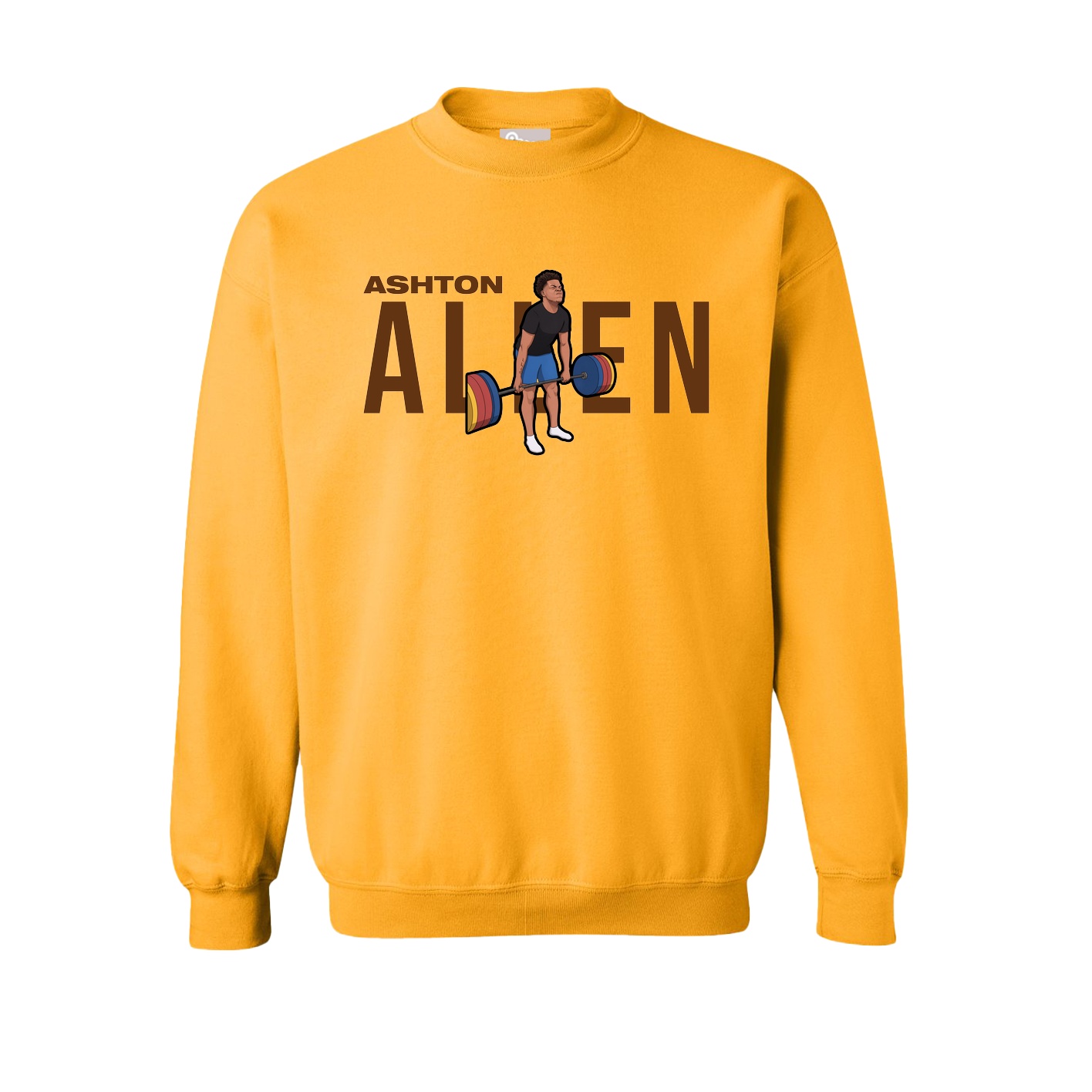 Fleece Crew — Player Name in Gold