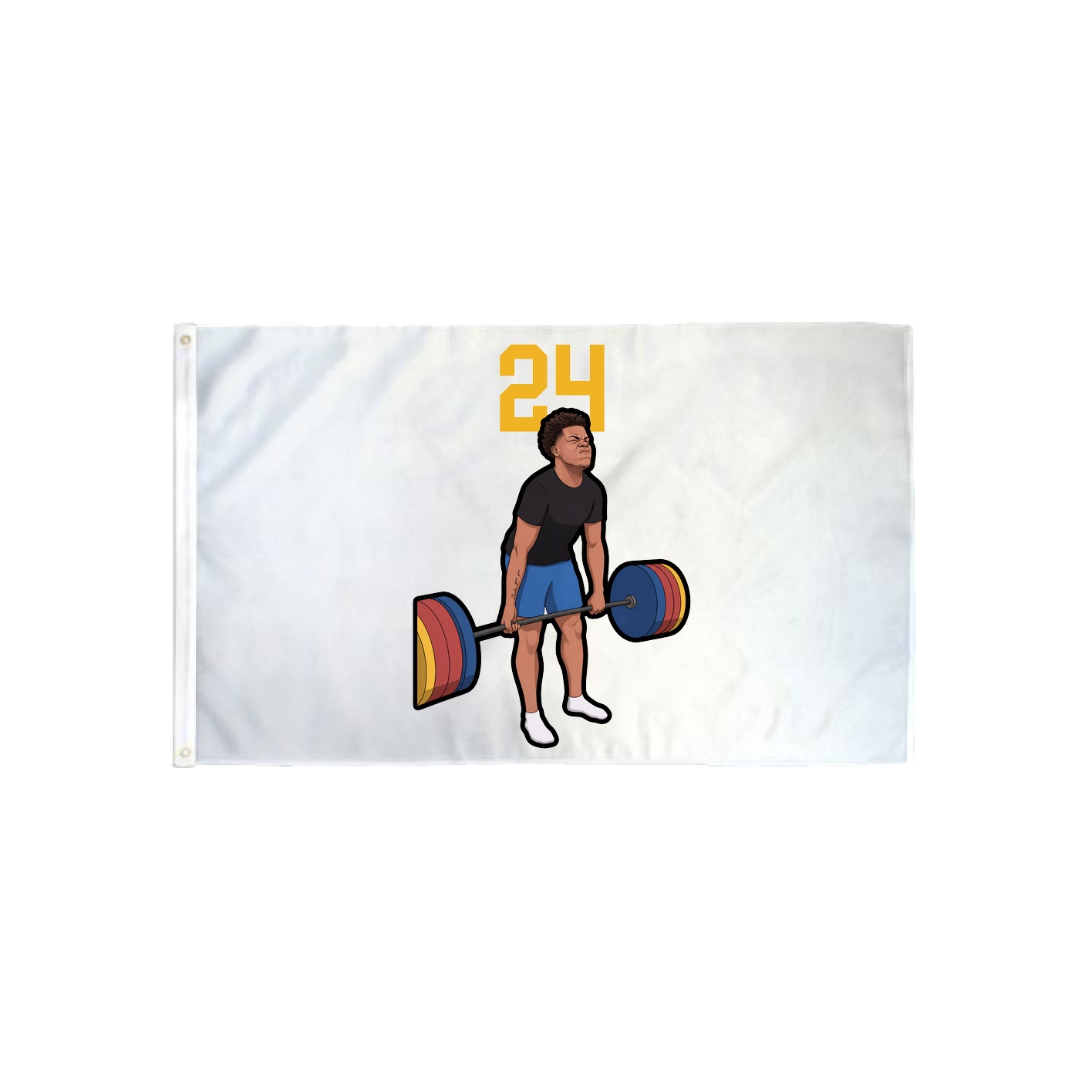 3x5 Flag — Number Top in Classic